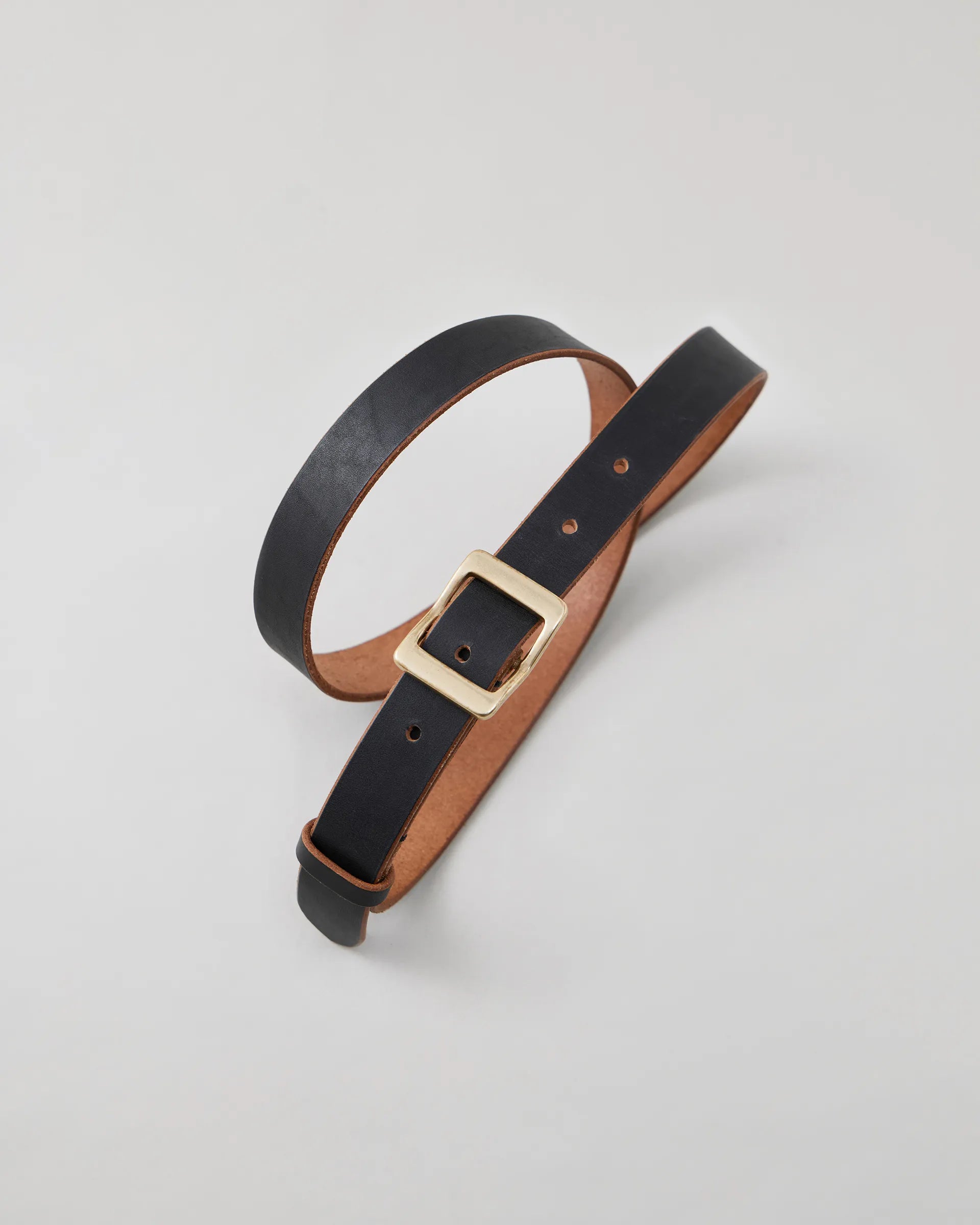 NICENESS 25AW CASE / Brown Core Oiled Cow Leather Belt
